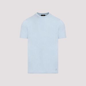 DUNHILL Cotton Crew Neck T-Shirt Men BLUE T-Shirts